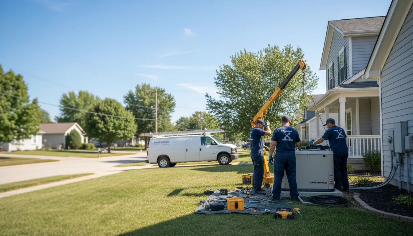 Generator Installation in Eddy, TX near me